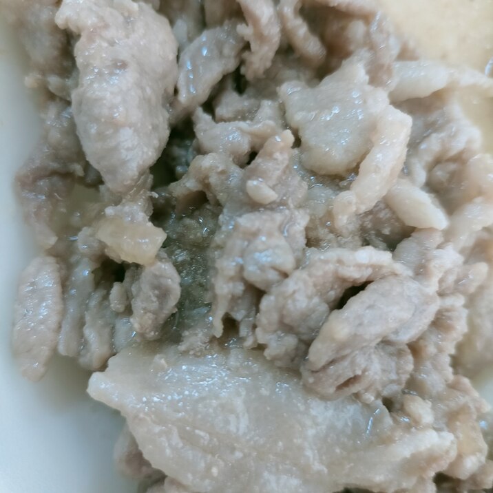 豚肉のしぐれ炒め煮